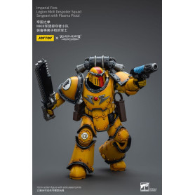 JoyToy - Imperial Fists - Legion MkIII Despoiler Squad Sergeant with Plasma Pistol - 1/18 - The Horus Heresy