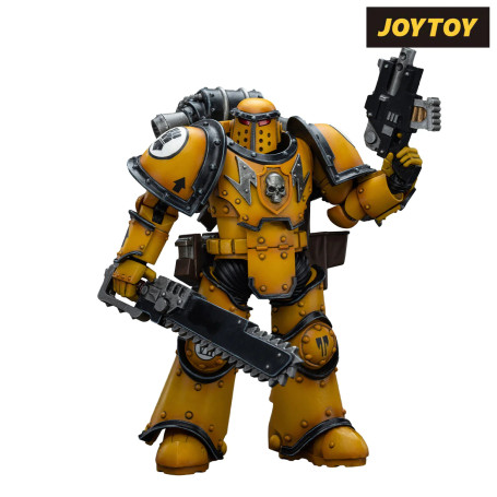 JoyToy - Imperial Fists - Imperial Fists Legion MkIII Despoiler Squad Legion Despoiler with Chainsword - 1/18
