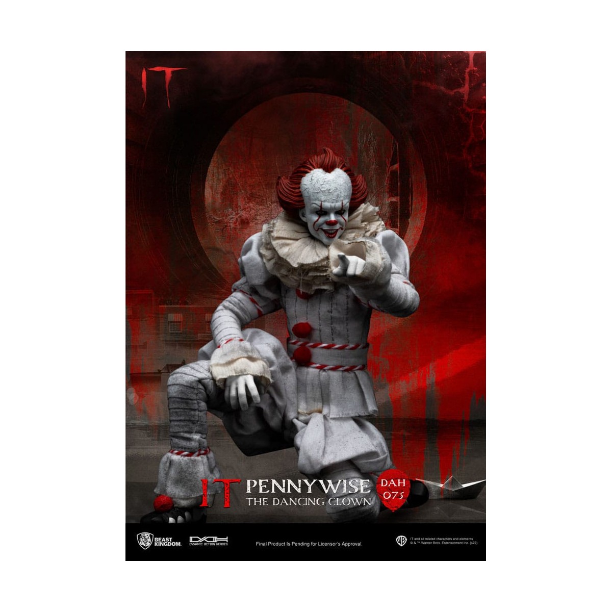 Beast Kingdom - IT - Pennywise Dynamic Action Heroes 1/9