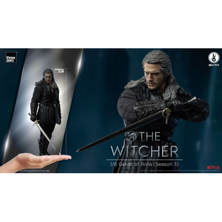 Threezero- Geralt of Rivia 1/6 - The Witcher Season 3