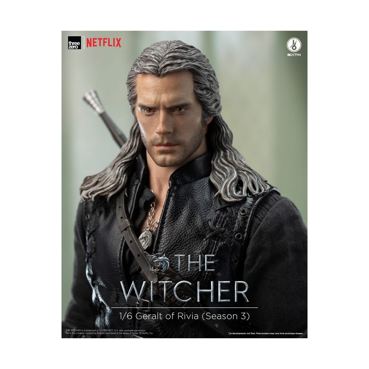 Threezero- Geralt of Rivia 1/6 - The Witcher Season 3