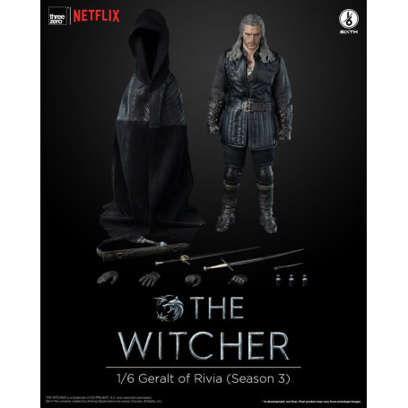 Threezero- Geralt of Rivia 1/6 - The Witcher Season 3