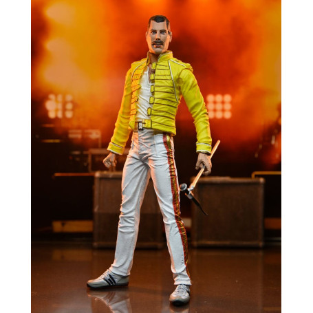 Neca Queen - Freddie Mercury (Yellow jacket) Live at Wembley Stadium 86