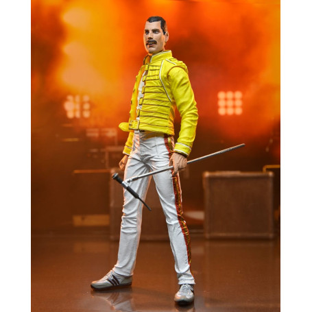 Neca Queen - Freddie Mercury (Yellow jacket) Live at Wembley Stadium 86