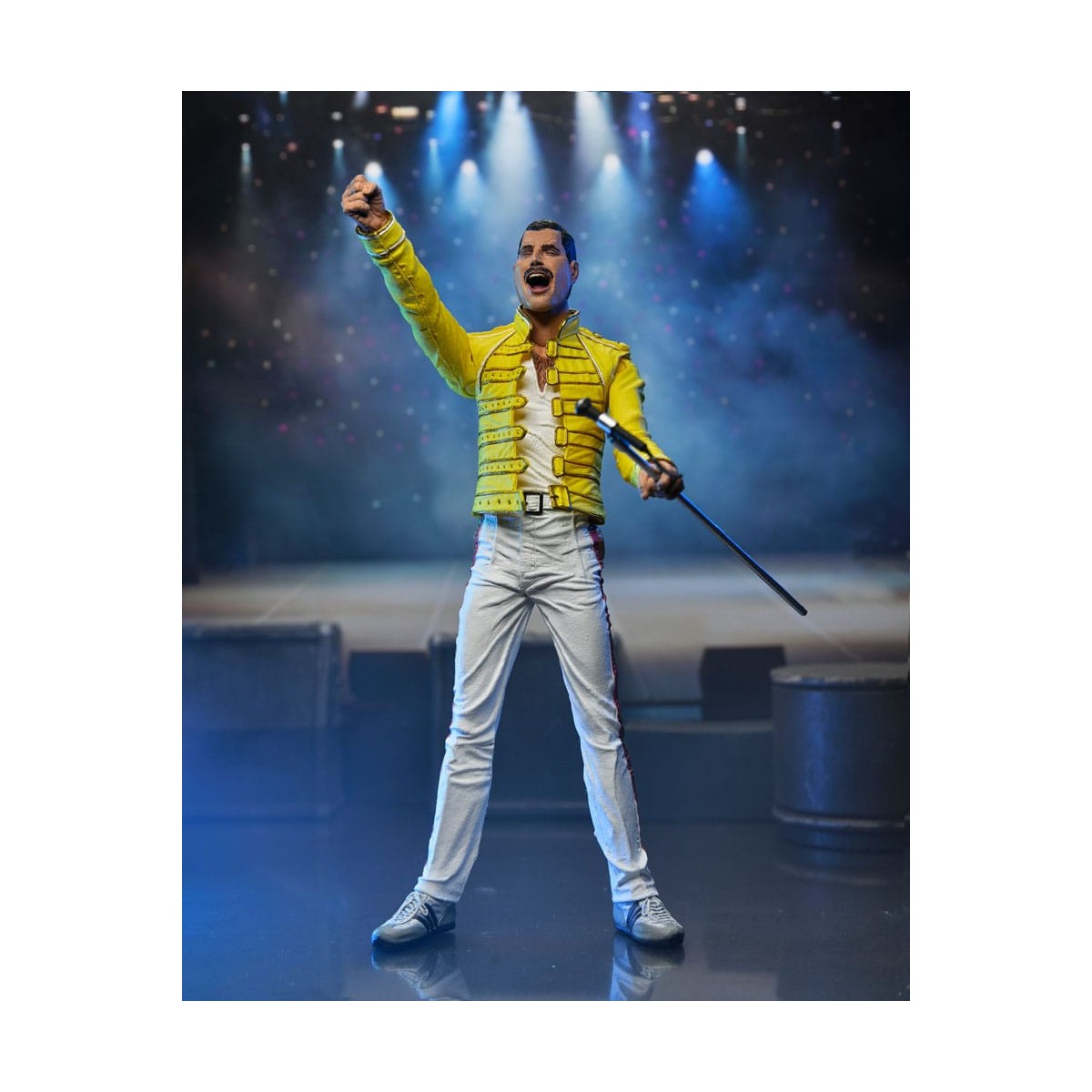 Neca Queen - Freddie Mercury (Yellow jacket) Live at Wembley Stadium 86