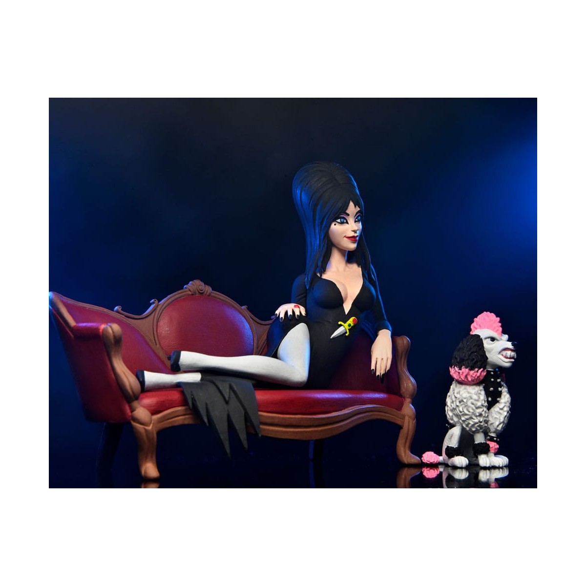 Neca - Toony Terrors - Elvira on Couch - Elvira