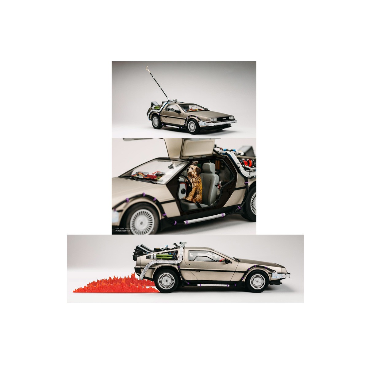 Takara Tomy - Back to the Future - Die Cast Time Machine Replica DeLorean