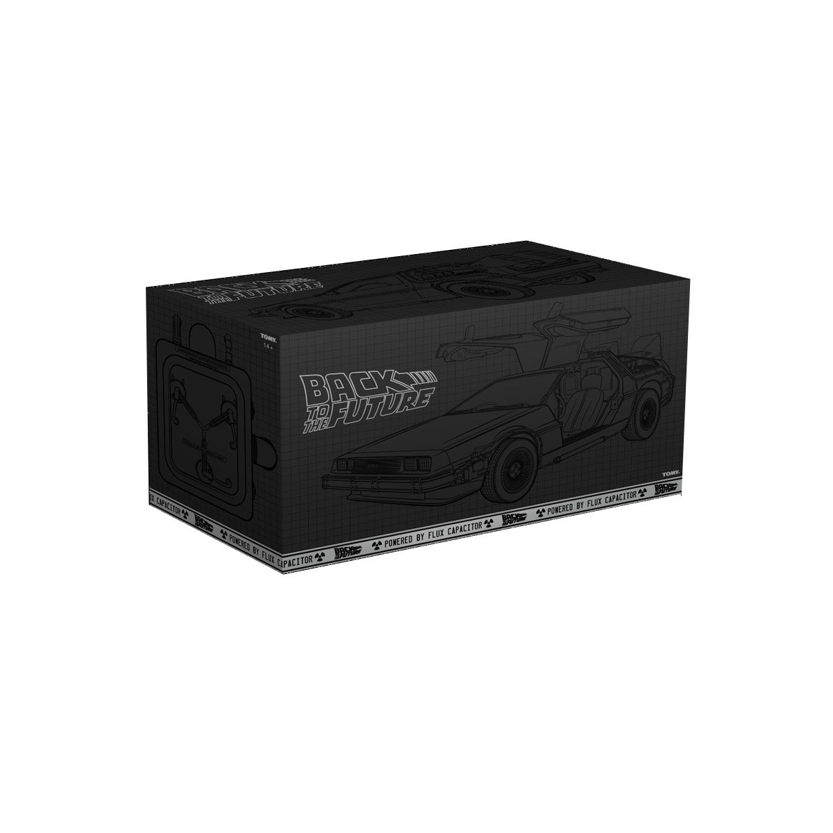 Takara Tomy - Back to the Future - Die Cast Time Machine Replica DeLorean