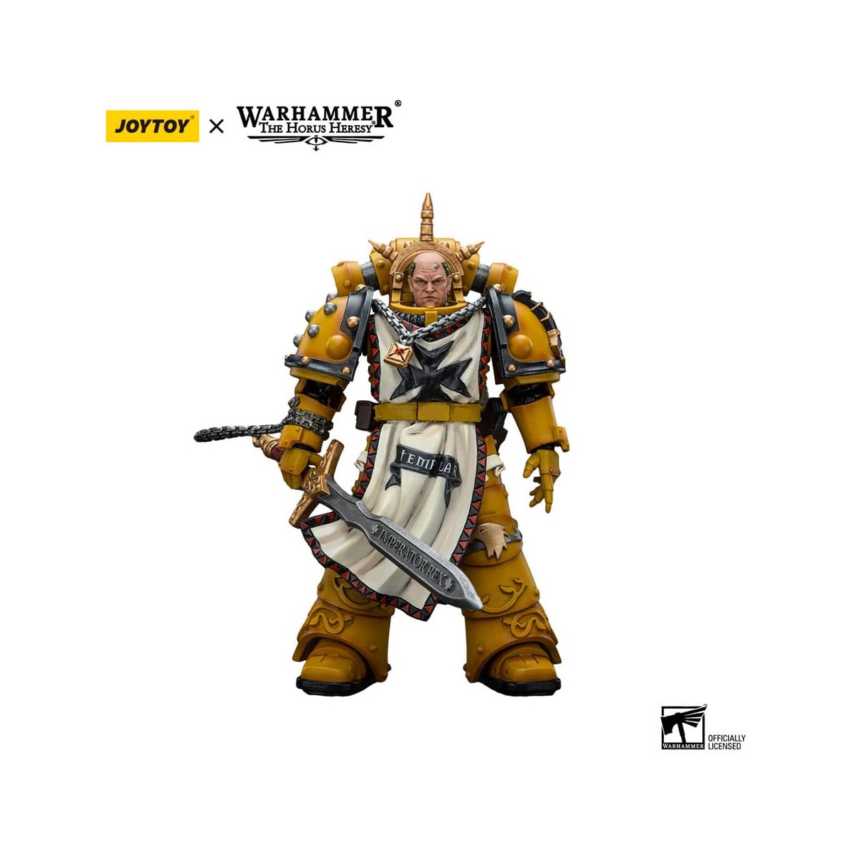 JoyToy Space Marines - Imperial Fists - Sigismund, First Captain of the Imperial Fists - 1/18 - The Horus Heresy