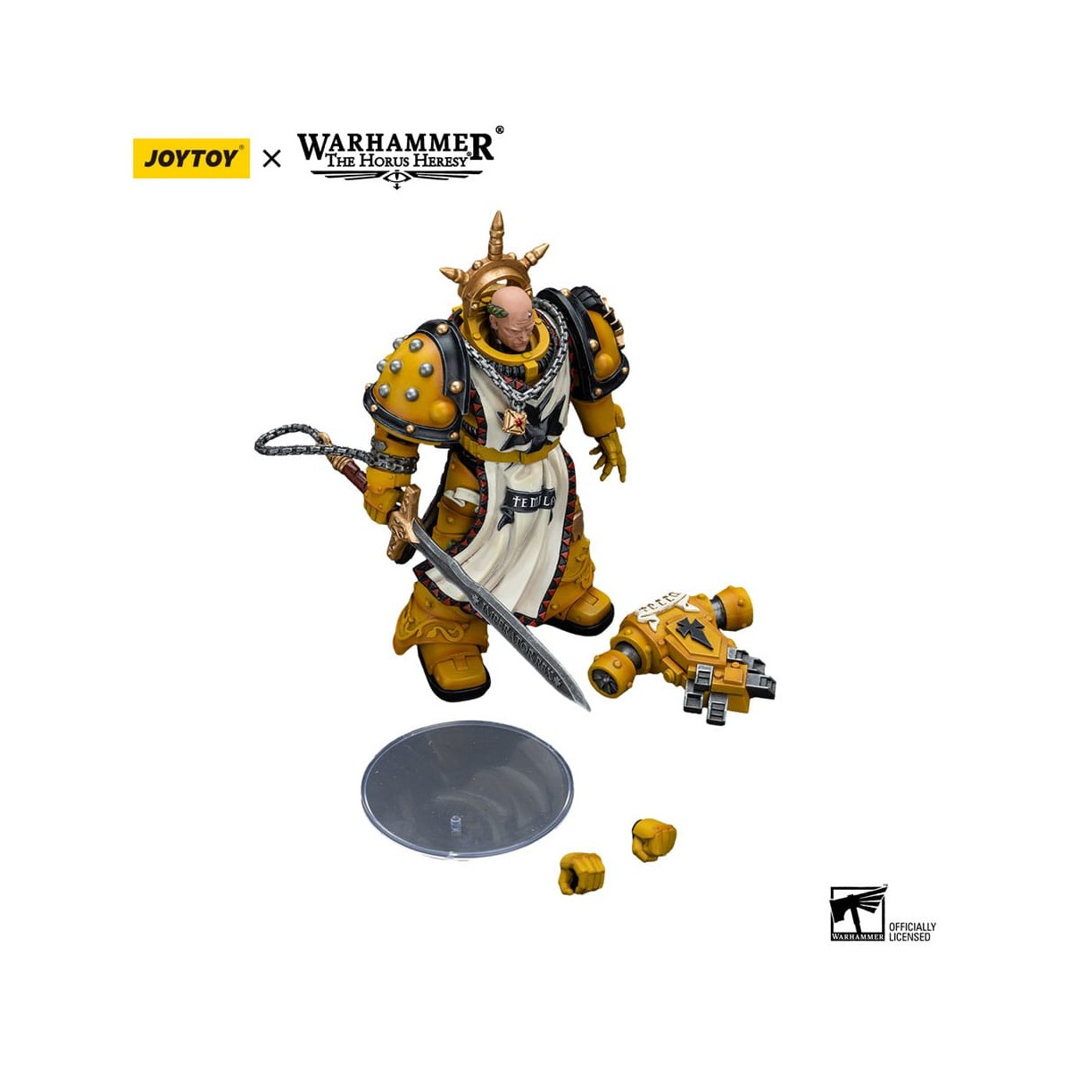 JoyToy Space Marines - Imperial Fists - Sigismund, First Captain of the Imperial Fists - 1/18 - The Horus Heresy