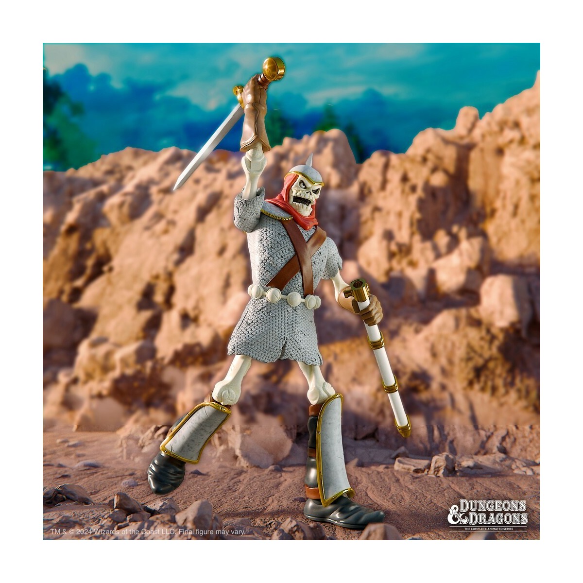 Super 7 - Dekkion (Skeleton Warrior) - Dungeons & Dragons ULTIMATES Wave 1