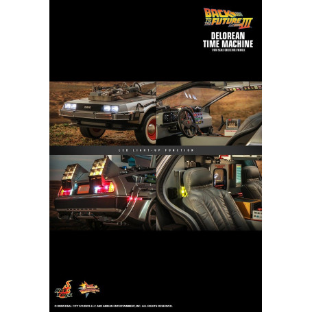 Hot Toys - Back to the Future 3 1/6 Delorean - BTTF3