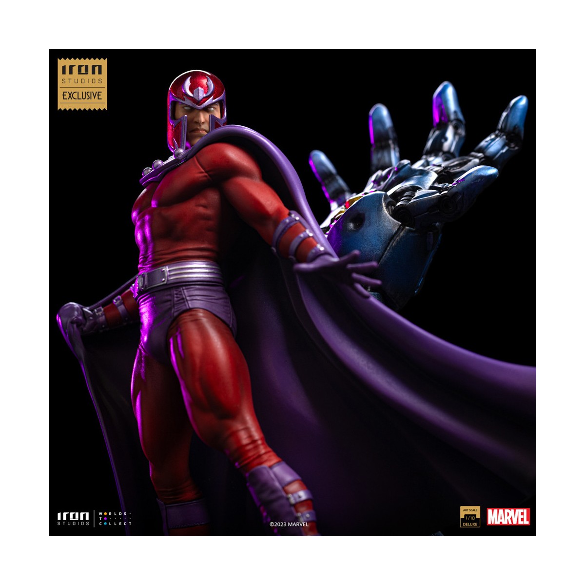 Iron Studios Marvel - Magneto and Sentinel - Deluxe Art Scale 1/10 CCXP 2023