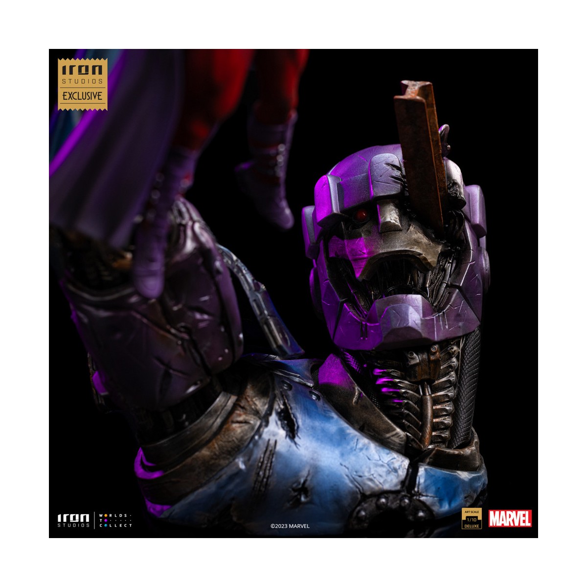 Iron Studios Marvel - Magneto and Sentinel - Deluxe Art Scale 1/10 CCXP 2023
