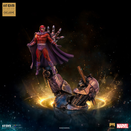 Iron Studios Marvel - Magneto and Sentinel - Deluxe Art Scale 1/10 CCXP 2023