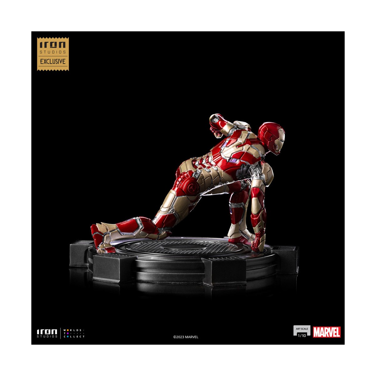 IRON STUDIOS Marvel - BDS Art Scale Iron Man Mark 42 1/10 - CCXP 2023
