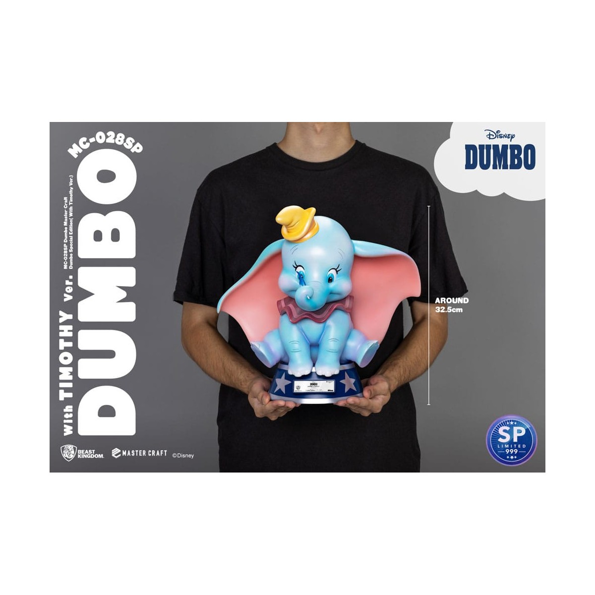 Beast Kingdom Disney Master Craft - Dumbo Special Edition (With Timothy Version)