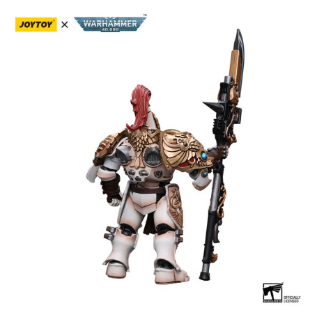 JoyToy Space Marines - Adeptus Custodes Solar Watch - Custodian Guard with Guardian Spear 1/18 - Warhammer 40K