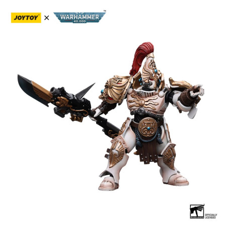 JoyToy Space Marines - Adeptus Custodes Solar Watch - Custodian Guard with Guardian Spear 1/18 - Warhammer 40K