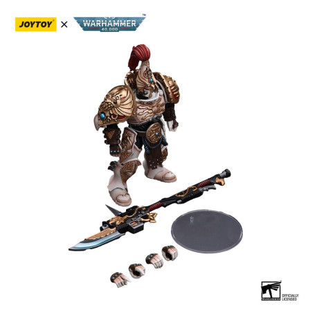 JoyToy Space Marines - Adeptus Custodes Solar Watch - Custodian Guard with Guardian Spear 1/18 - Warhammer 40K