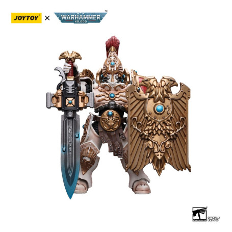 JoyToy Space Marines - Adeptus Custodes Solar Watch - Custodian Guard with Sentinel Blade and Praesidium Shield 1/18