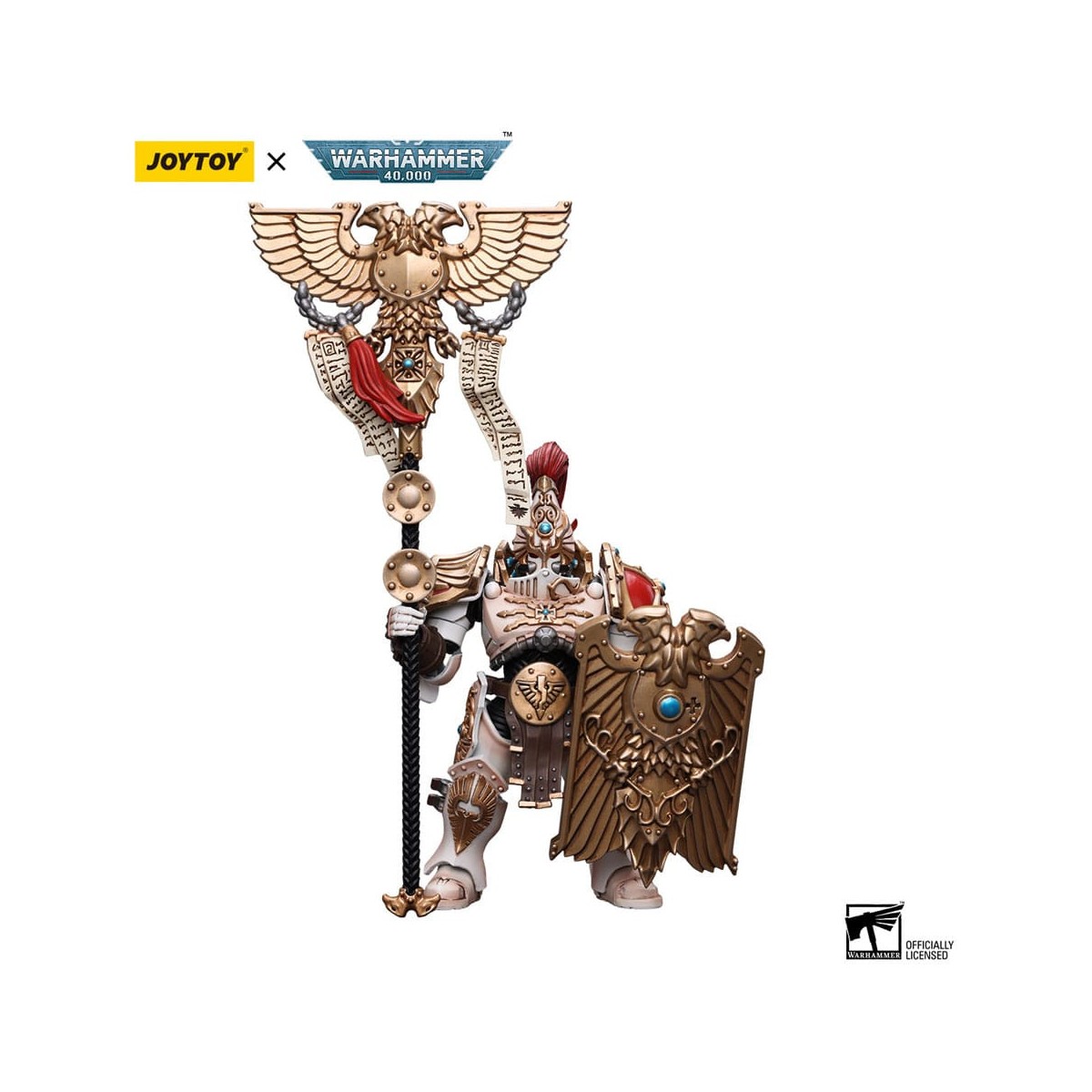 JoyToy Space Marines - Adeptus Custodes Solar Watch - Vexilus Praetor 1/18