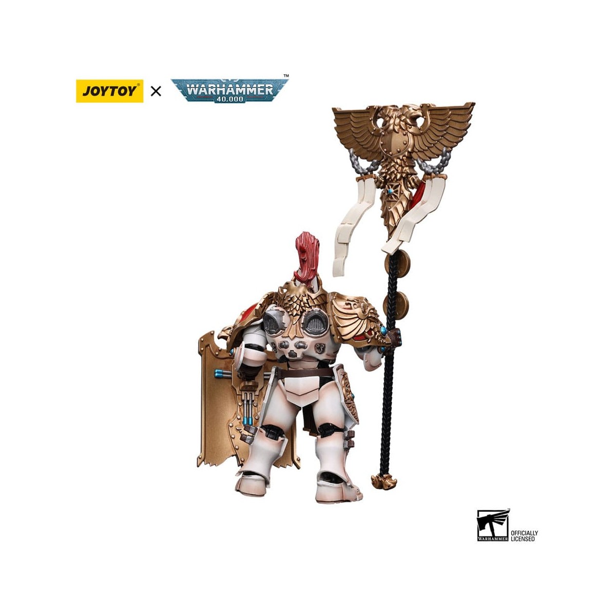 JoyToy Space Marines - Adeptus Custodes Solar Watch - Vexilus Praetor 1/18