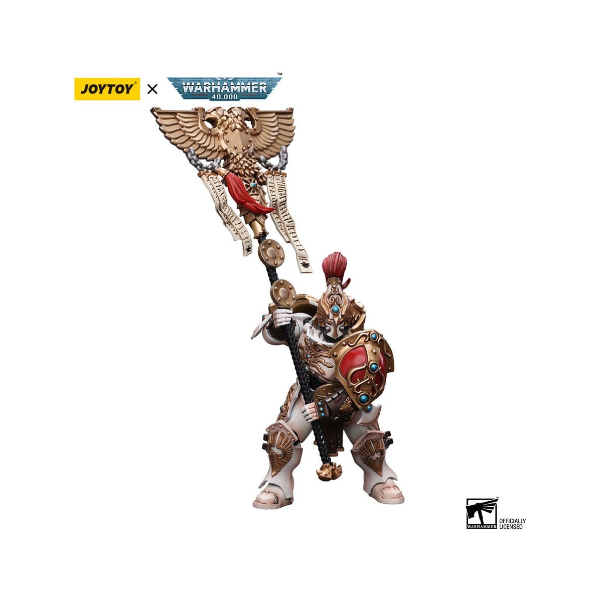 JoyToy Space Marines - Adeptus Custodes Solar Watch - Vexilus Praetor 1/18
