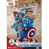 Beast Kingdom Marvel Comics Diorama PVC - Captain America D-Stage