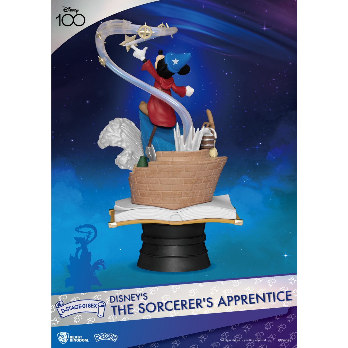 Beast Kingdom Disney diorama The Sorcerer's Apprentice Exclusive Version - D-Stage