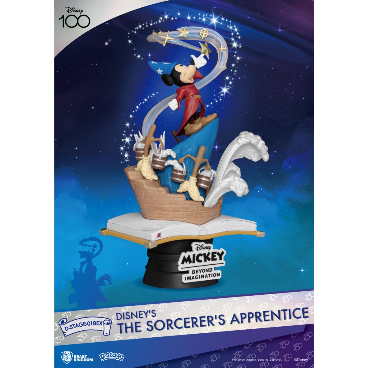 Beast Kingdom Disney diorama The Sorcerer's Apprentice Exclusive Version - D-Stage