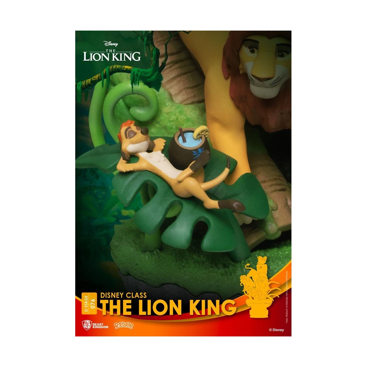 Beast Kingdom Disney The Lion King diorama - D-Stage