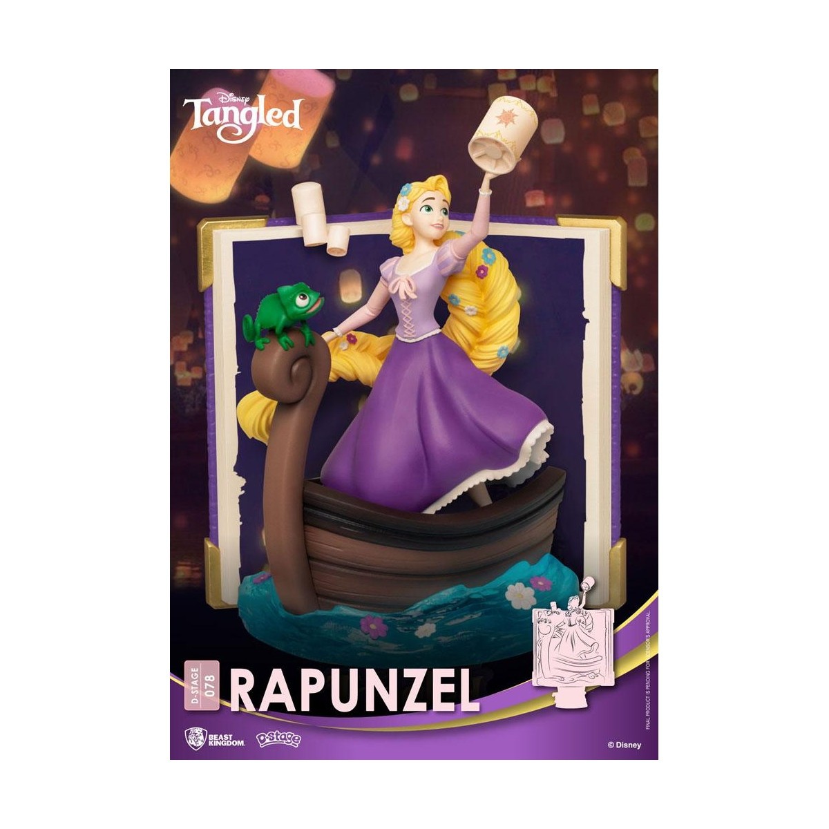 Beast Kingdom Disney Rapunzel diorama - D-Stage Story Book Series