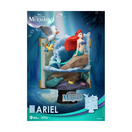 Beast Kingdom Disney La Petite Sirene diorama ARIEL - D-Stage Story Book Series