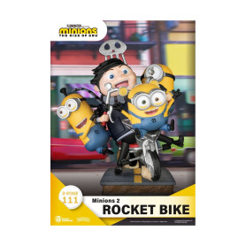 Beast Kingdom Les Minions 2 diorama Rocket Bike - D-Stage Story Book Series