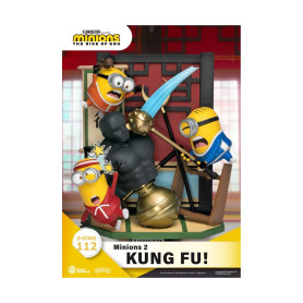 Beast Kingdom The Minions 2 diorama Kung Fu! - D-Stage Story Book Series