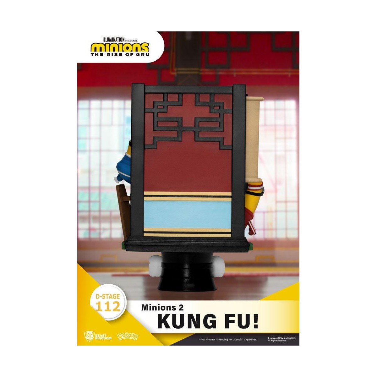 Beast Kingdom The Minions 2 diorama Kung Fu! - D-Stage Story Book Series