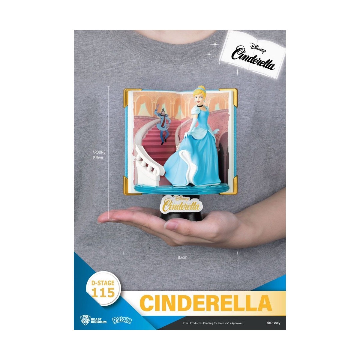Beast Kingdom Disney CENDRILLON diorama - D-Stage Story Book Series