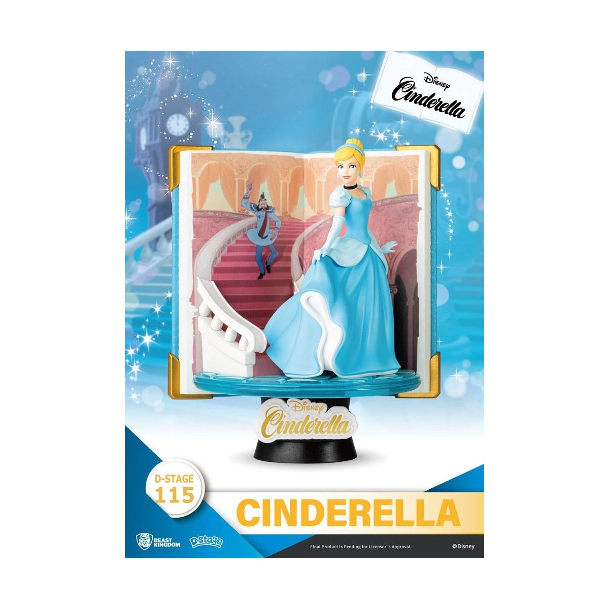 Beast Kingdom Disney CENDRILLON diorama - D-Stage Story Book Series