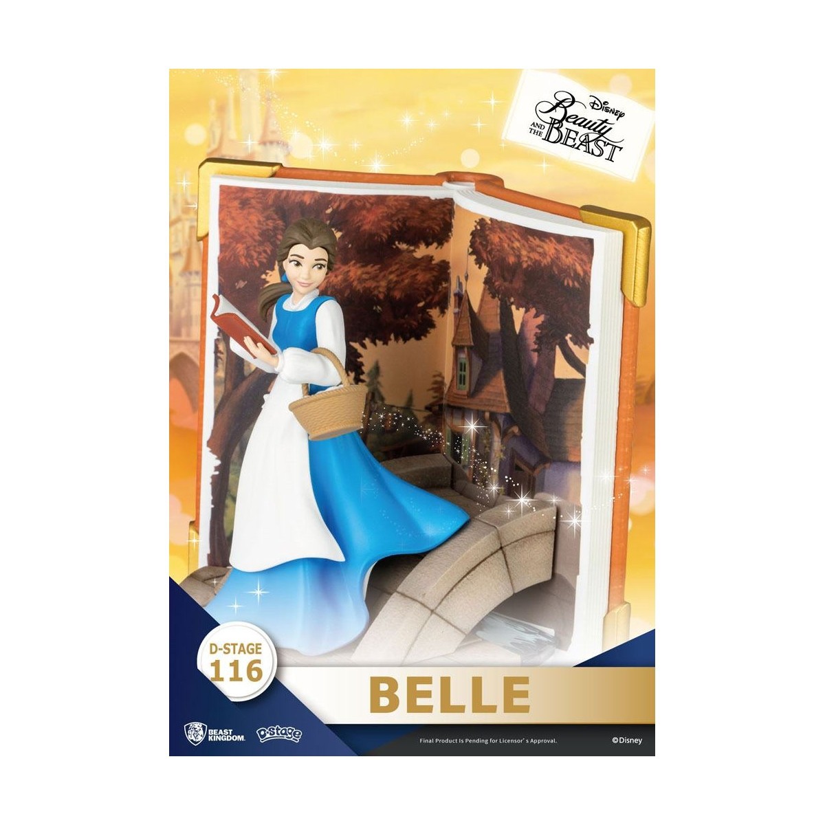 Beast Kingdom Disney La Belle & la Bête diorama BELLE - D-Stage Story Book Series