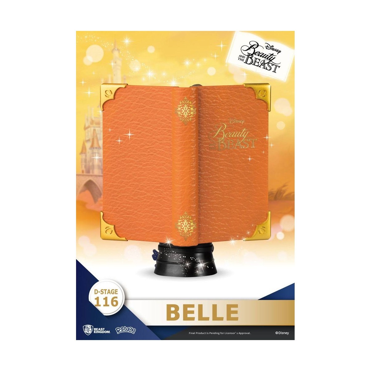 Beast Kingdom Disney La Belle & la Bête diorama BELLE - D-Stage Story Book Series