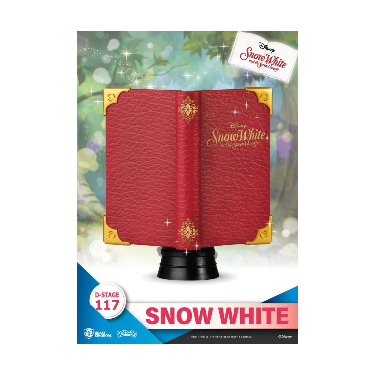 Beast Kingdom Disney La Belle & la Bête diorama BLANCHE-NEIGE - D-Stage Story Book Series