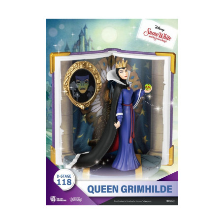 Beast Kingdom Disney Snow White diorama QUEEN GRIMHILDE - D-Stage Story Book Series