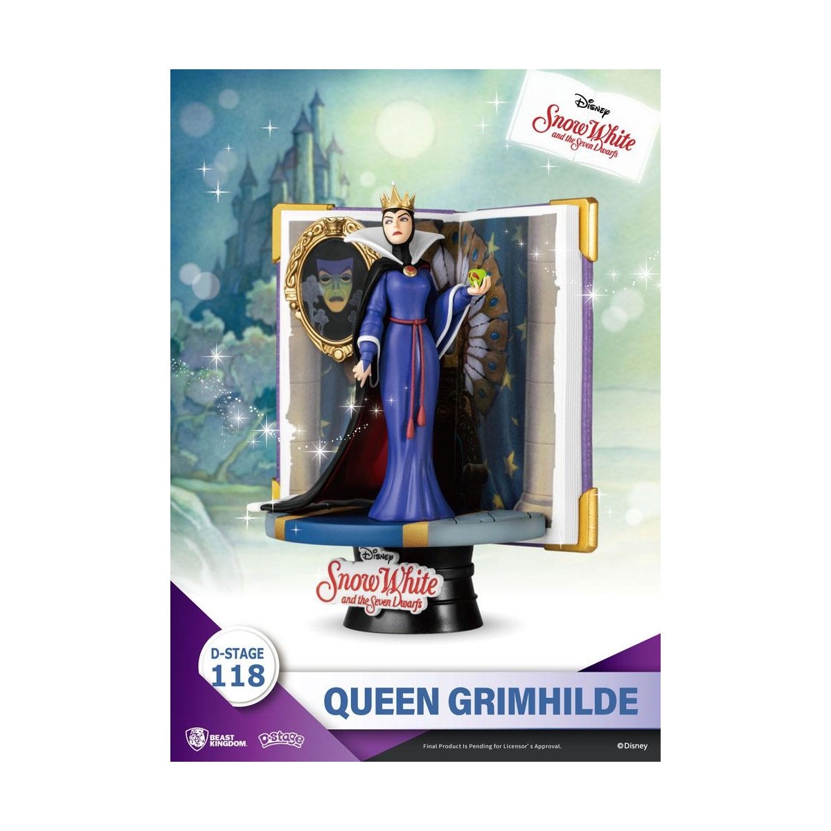 Beast Kingdom Disney Snow White diorama QUEEN GRIMHILDE - D-Stage Story Book Series