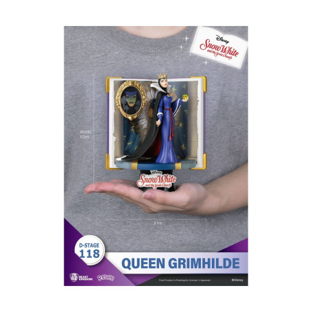 Beast Kingdom Disney Snow White diorama QUEEN GRIMHILDE - D-Stage Story Book Series