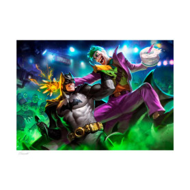 Sideshow DC Comics print - Art Print Batman vs The Joker 46 x 61 cm - unframed