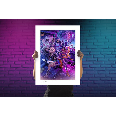 Sideshow DC Comics print - Art Print Birds of Prey by John Keaveney 46 x 61 cm - unframed