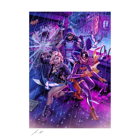 Sideshow DC Comics print - Art Print Birds of Prey by John Keaveney 46 x 61 cm - unframed