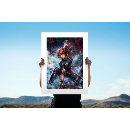Sideshow Marvel print - Art Print Black Widow - 46 x 61 cm - unframed