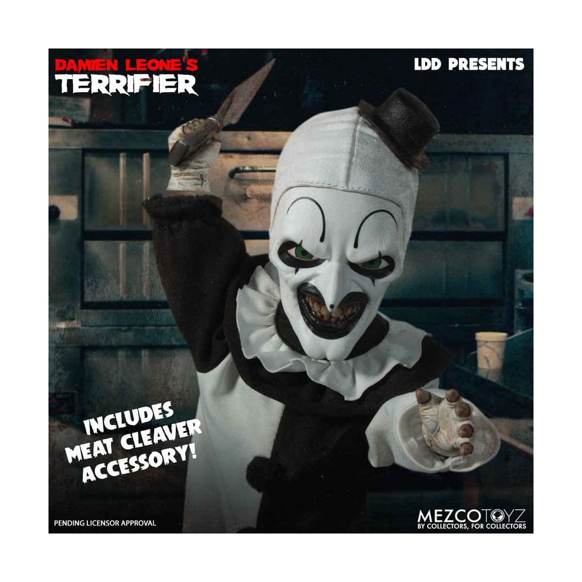 Mezco Living Dead Dolls - Art the Clown - Terrifier